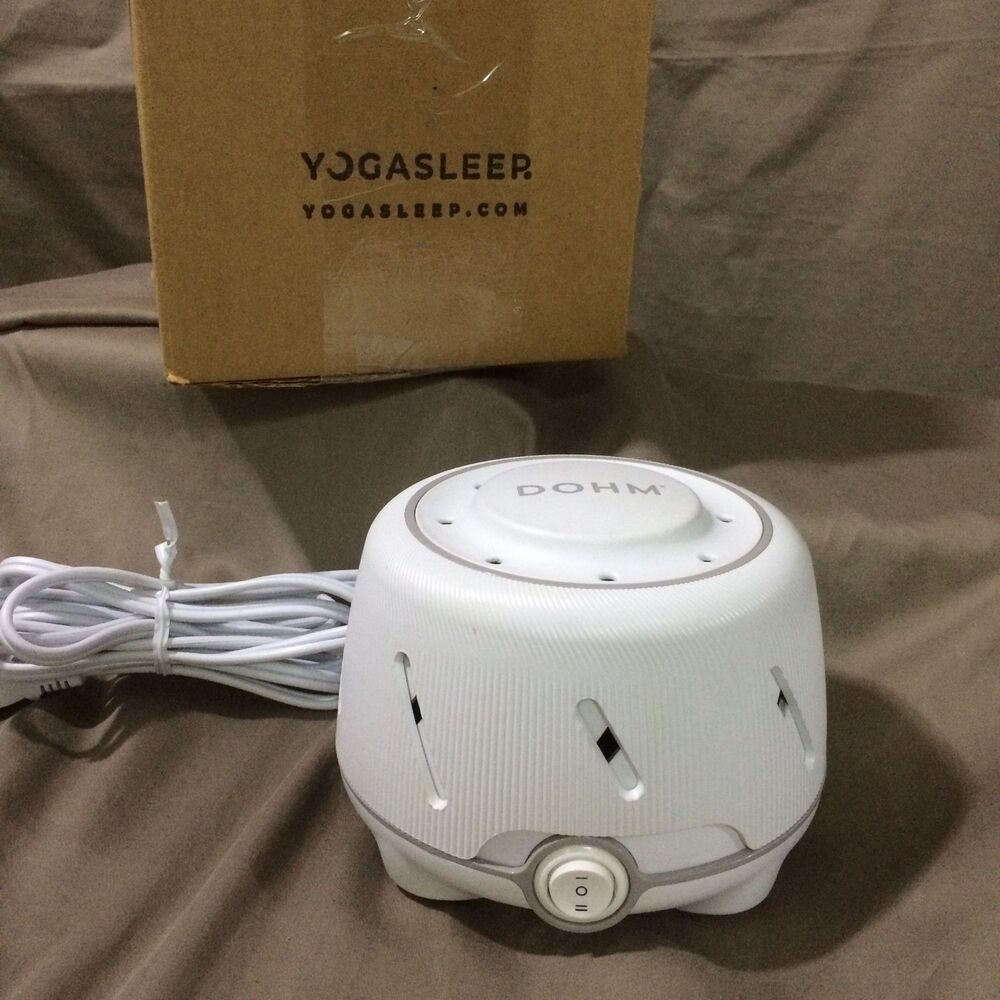 Yogasleep Dohm Classic White Noise Sound Machine Open Box Tested Works